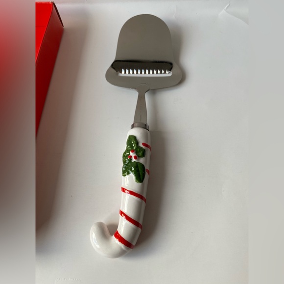Stainless Steel Christmas Spoon, Knife and Cheese plane utensils - Picture 3 of 6